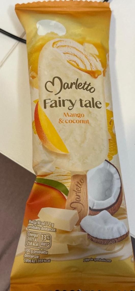 Zdjęcia - Lody Fairy tale mango i kokos Marletto