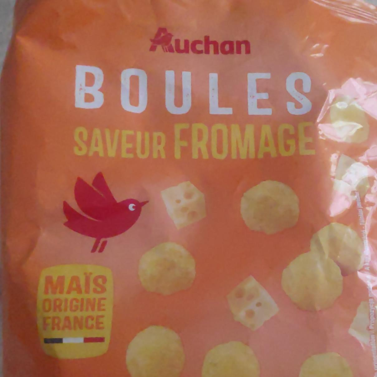 Zdjęcia - Boules saveur fromage Auchan