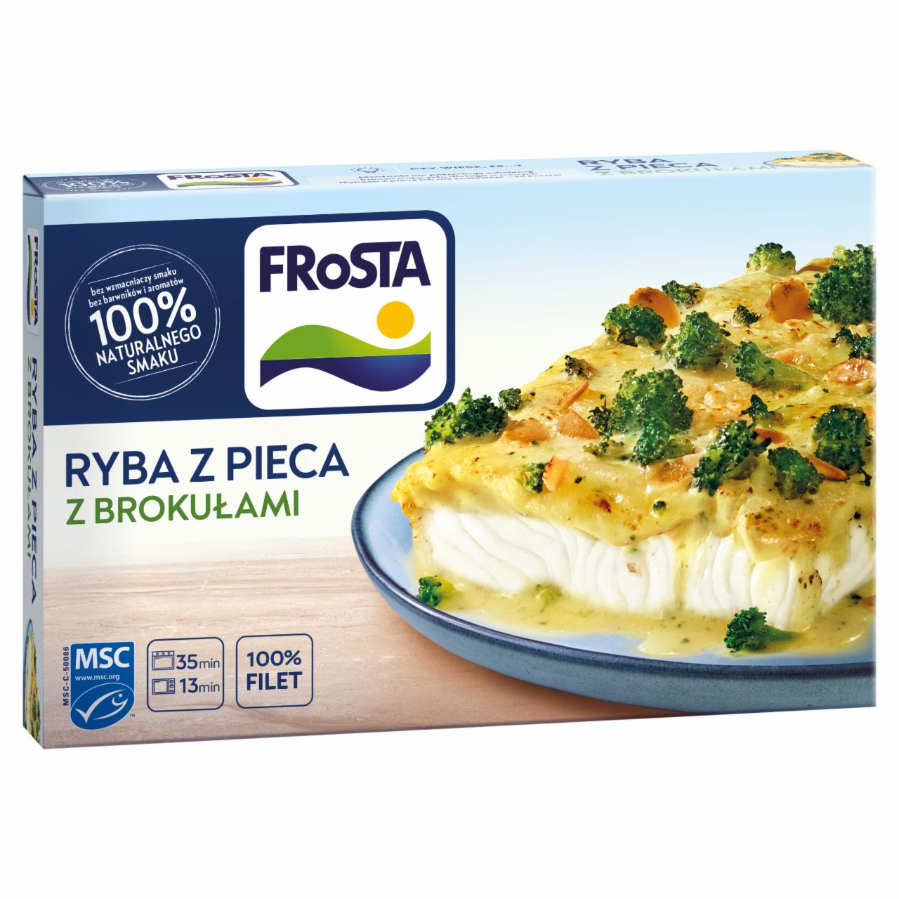 Zdjęcia - FRoSTA Ryba z pieca z brokułami 330 g