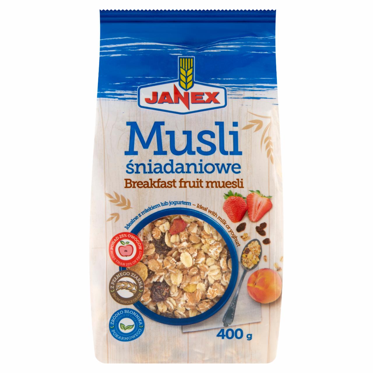 Zdjęcia - Janex Musli śniadaniowe 400 g