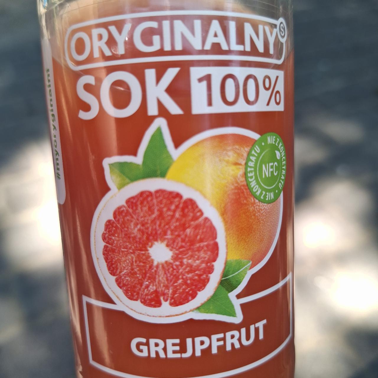 Zdjęcia - Sok 100% grejpfrut Oryginalny