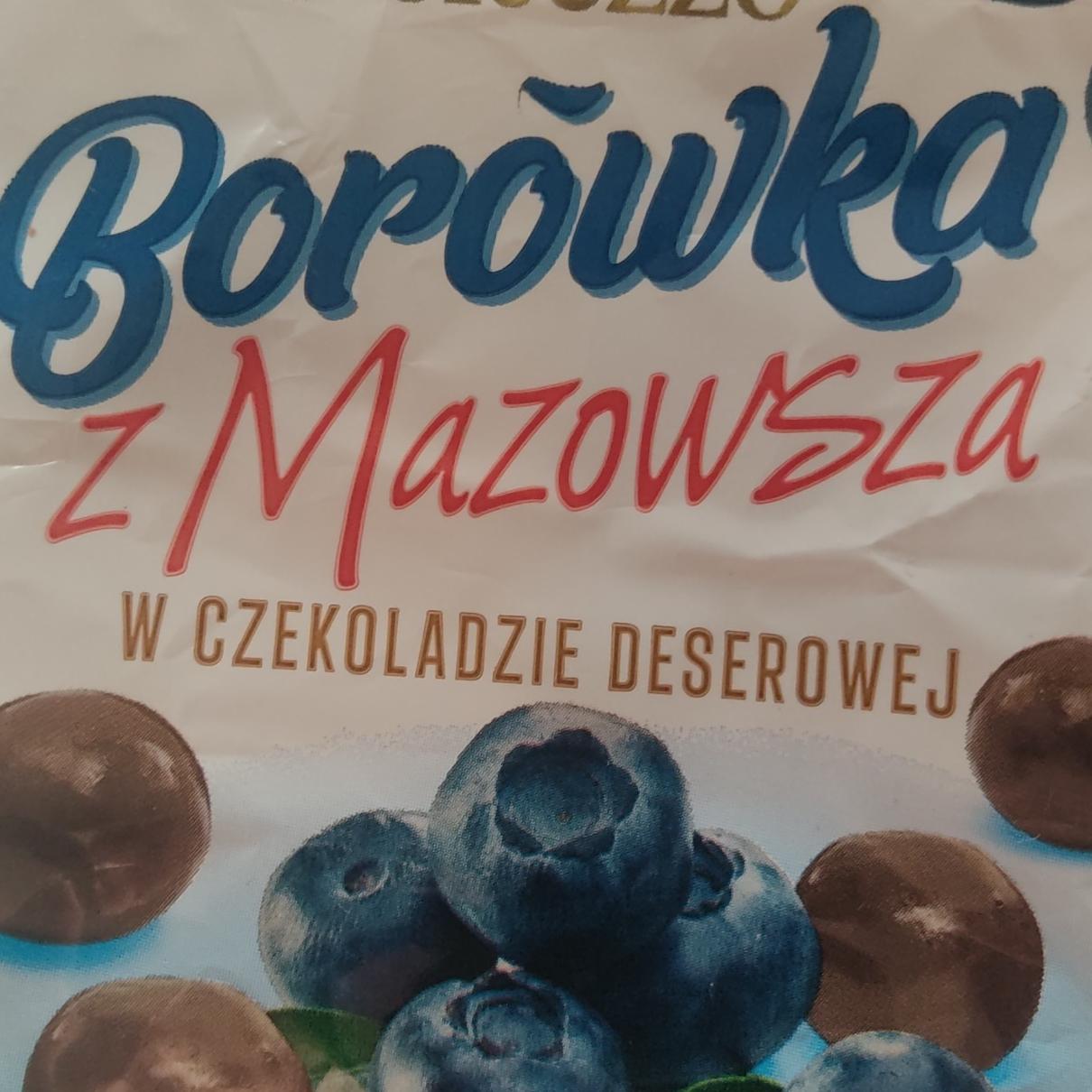 Zdjęcia - borówka z mazowsza w czekoladzie deserowej