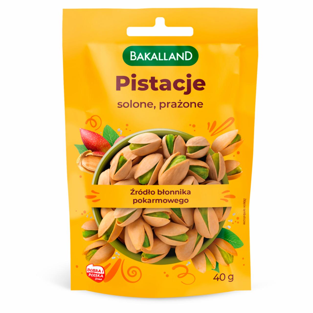 Zdjęcia - Bakalland Pistacje solone prażone 40 g