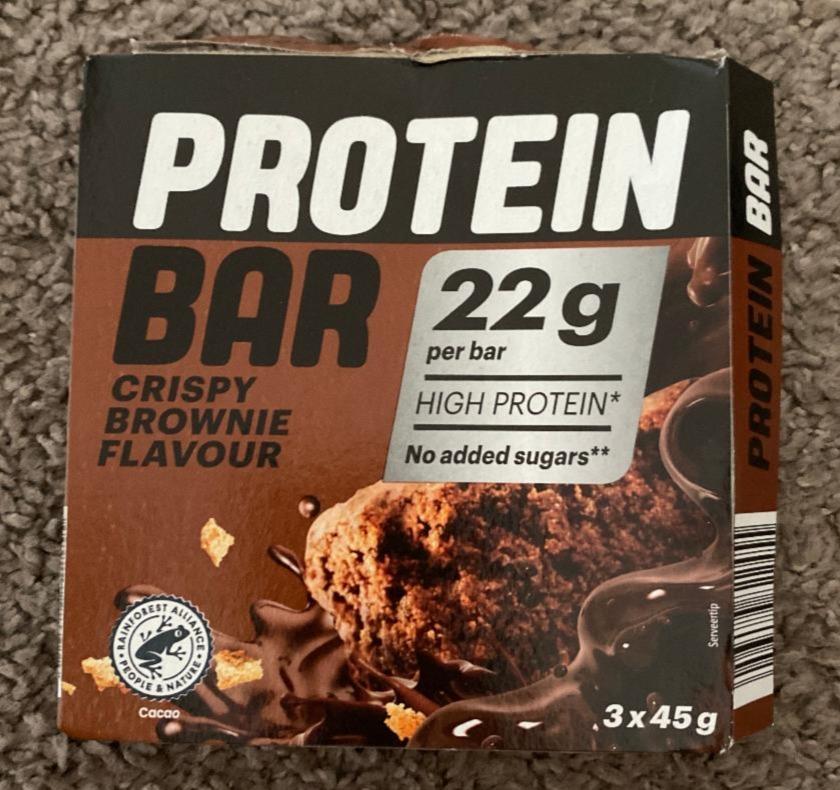 Zdjęcia - Protein bar chocolate brownie Lidl