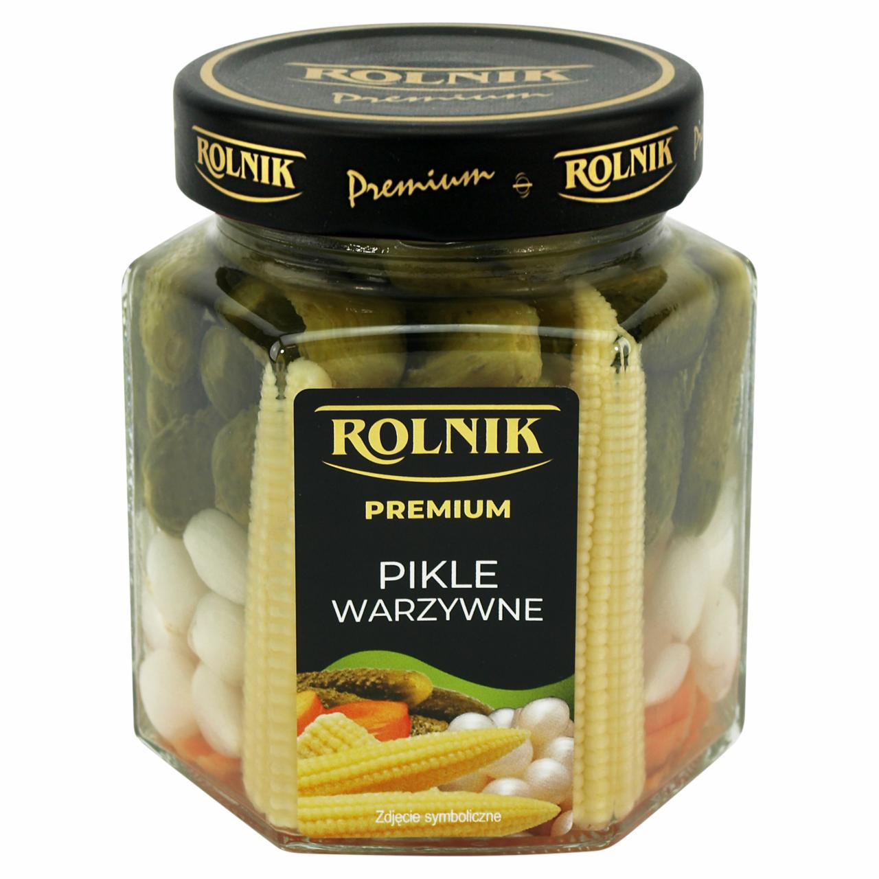 Zdjęcia - Rolnik Premium Pikle warzywne 295 g