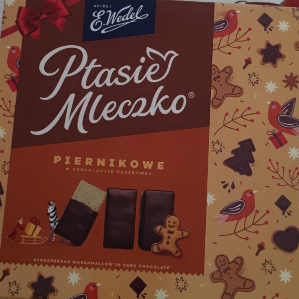 Zdjęcia - Ptasie mleczko piernikowe w czekoladzie deserowej E. Wedel