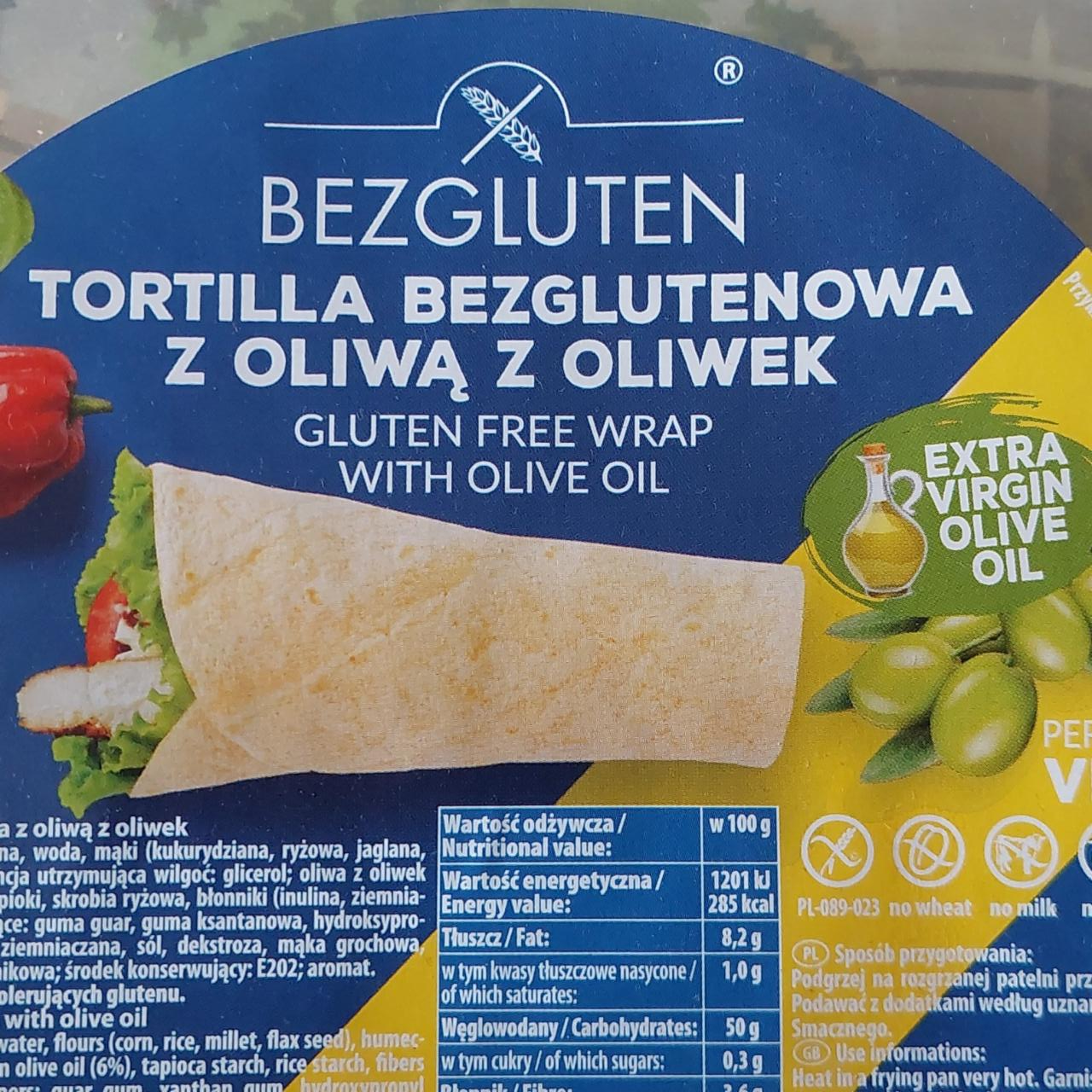 Zdjęcia - Tortilla bezglutenowa z oliwą z oliwek Bezgluten