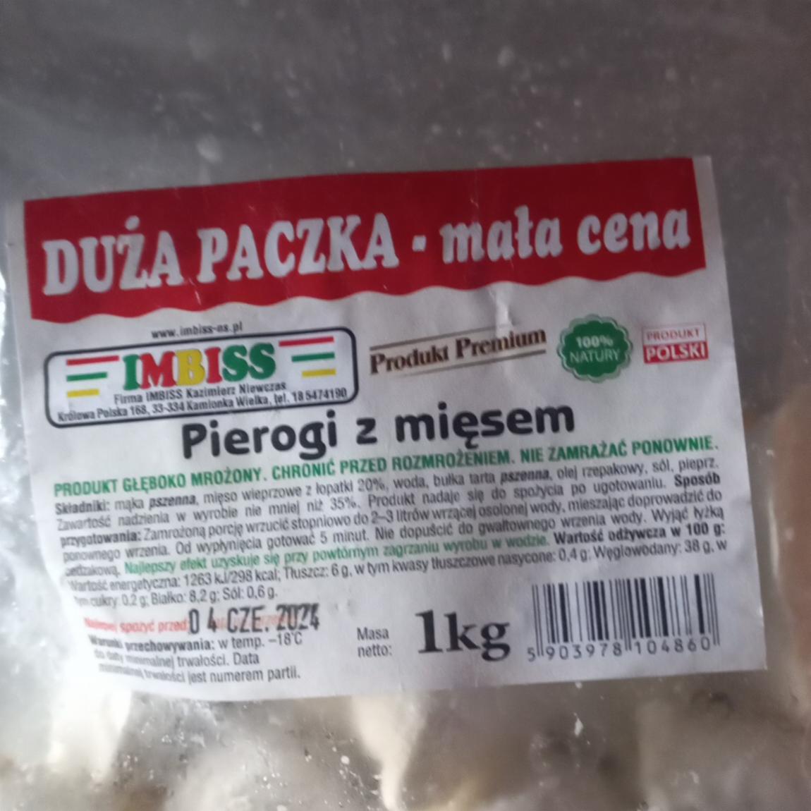 Zdjęcia - Pierogi z mięsem Imbiss