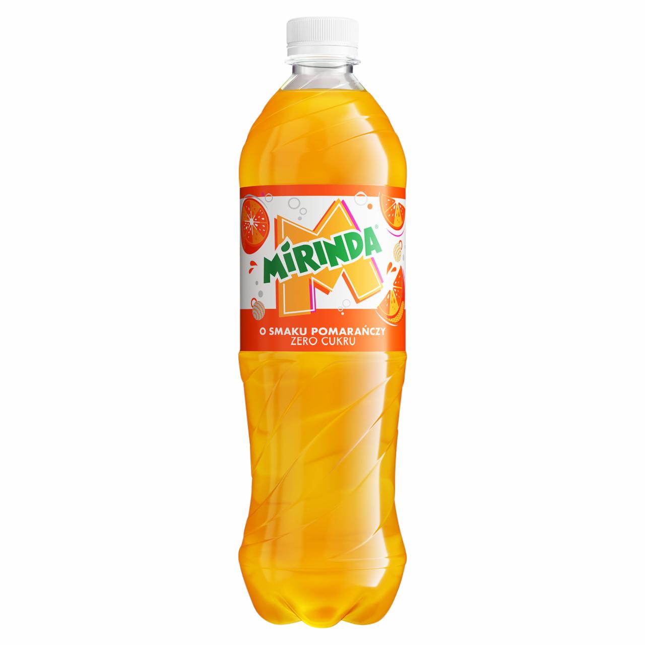 Zdjęcia - Mirinda Zero cukru Napój gazowany o smaku pomarańczy 0,85 l