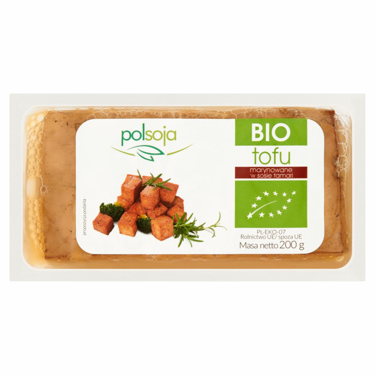 Zdjęcia - Polsoja BIO Tofu marynowane w sosie tamari 200 g