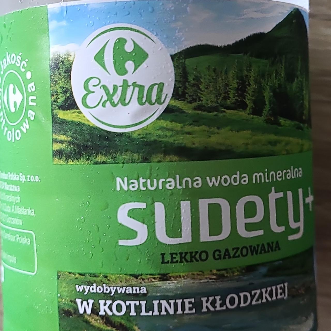 Zdjęcia - Naturalna woda mineralna sudety lekko gazowana Carrefour Extra