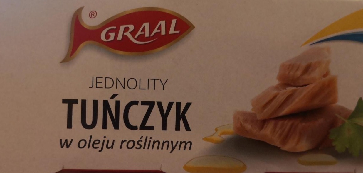 Zdjęcia - Tuńczyk jednolity w oleju roślinnym Graal