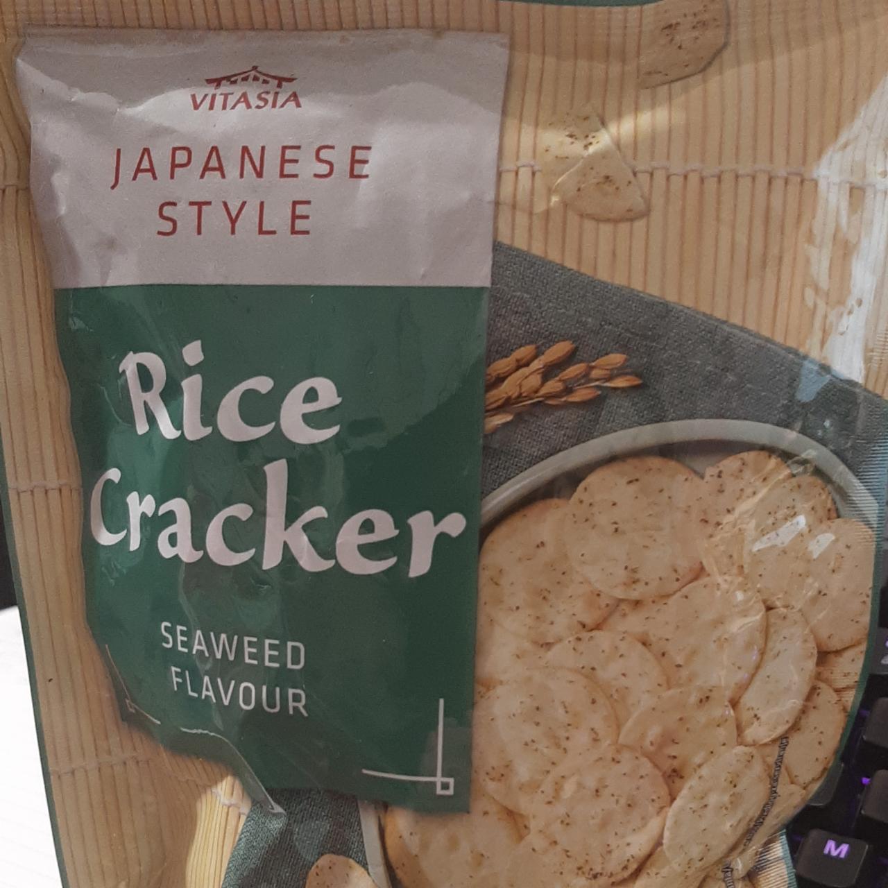 Zdjęcia - Rice crackers seaweed flavour Vitasia Japanese style