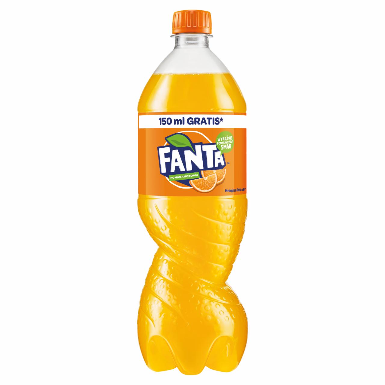 Zdjęcia - Fanta Pomarańczowa Napój gazowany 1 l