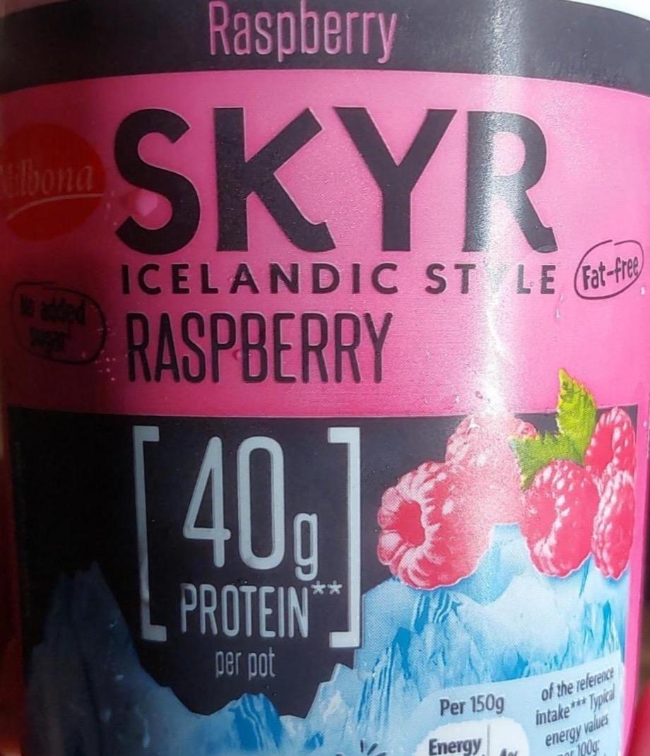 Zdjęcia - Skyr icealandic style raspberry Milbona