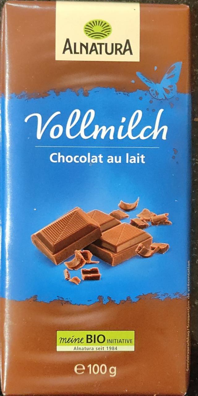 Zdjęcia - Bio Vollmilch Chocolat au lait Alnatura