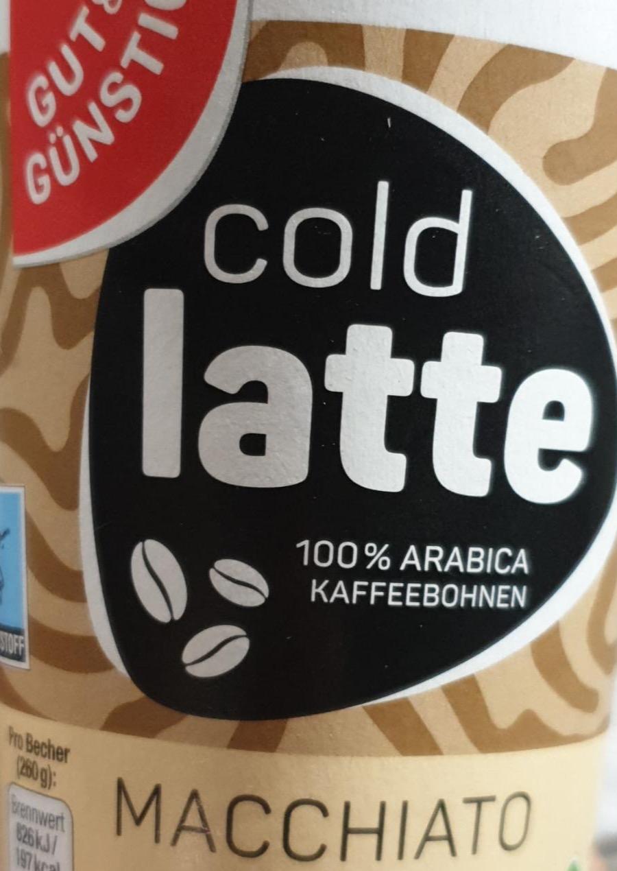 Zdjęcia - Cold latte macchiato Gut&Günstig