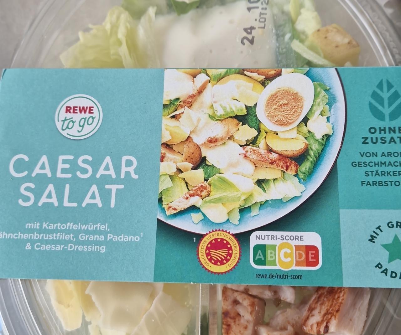 Zdjęcia - Caesar salat Rewe to go