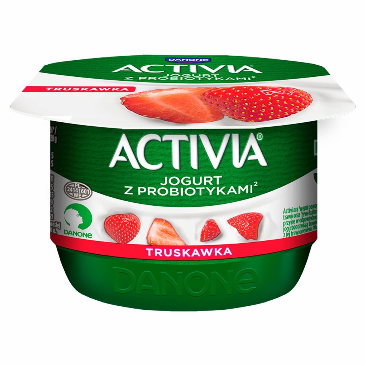 Zdjęcia - Activia Jogurt truskawka 120 g