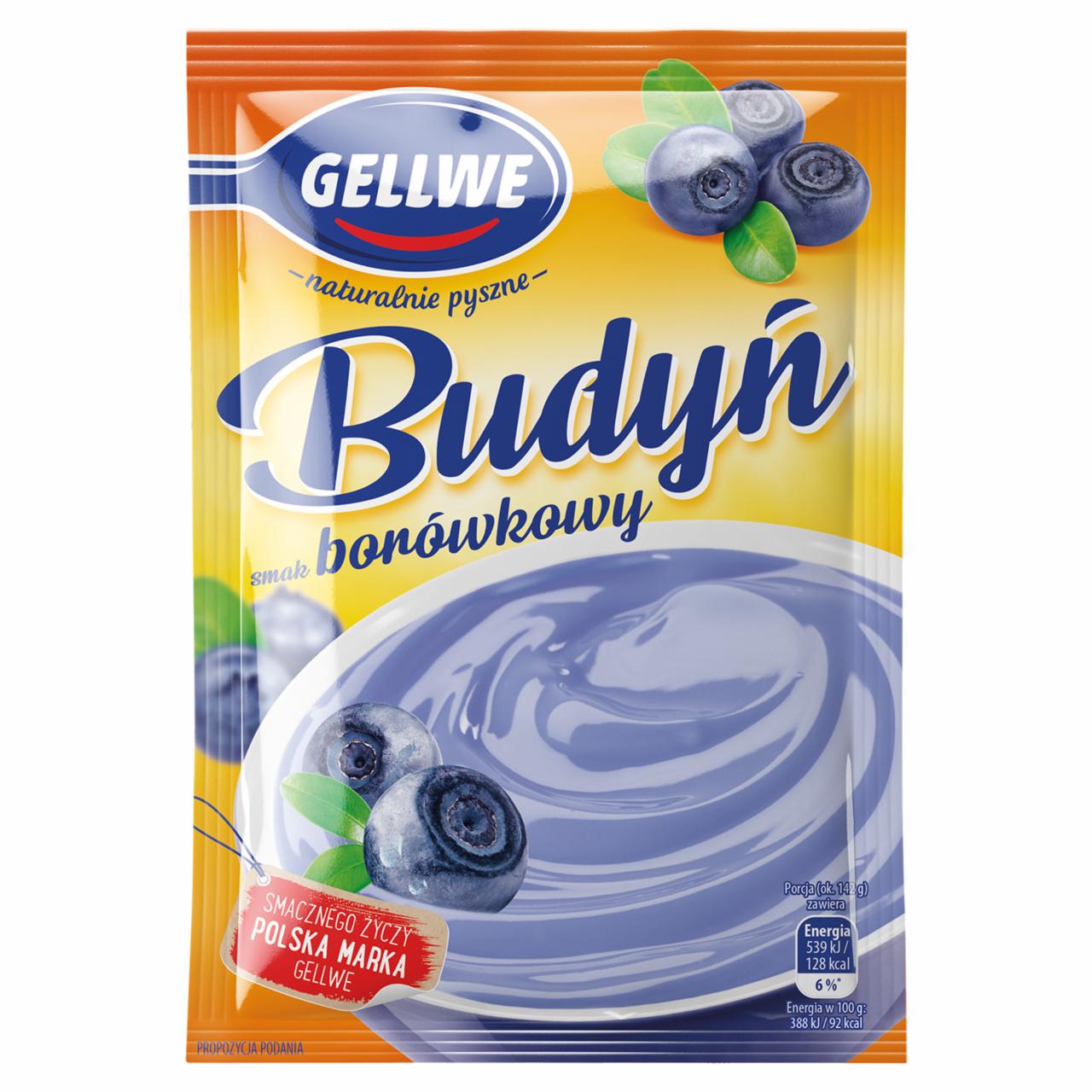 Zdjęcia - Gellwe Budyń smak borówkowy 40 g