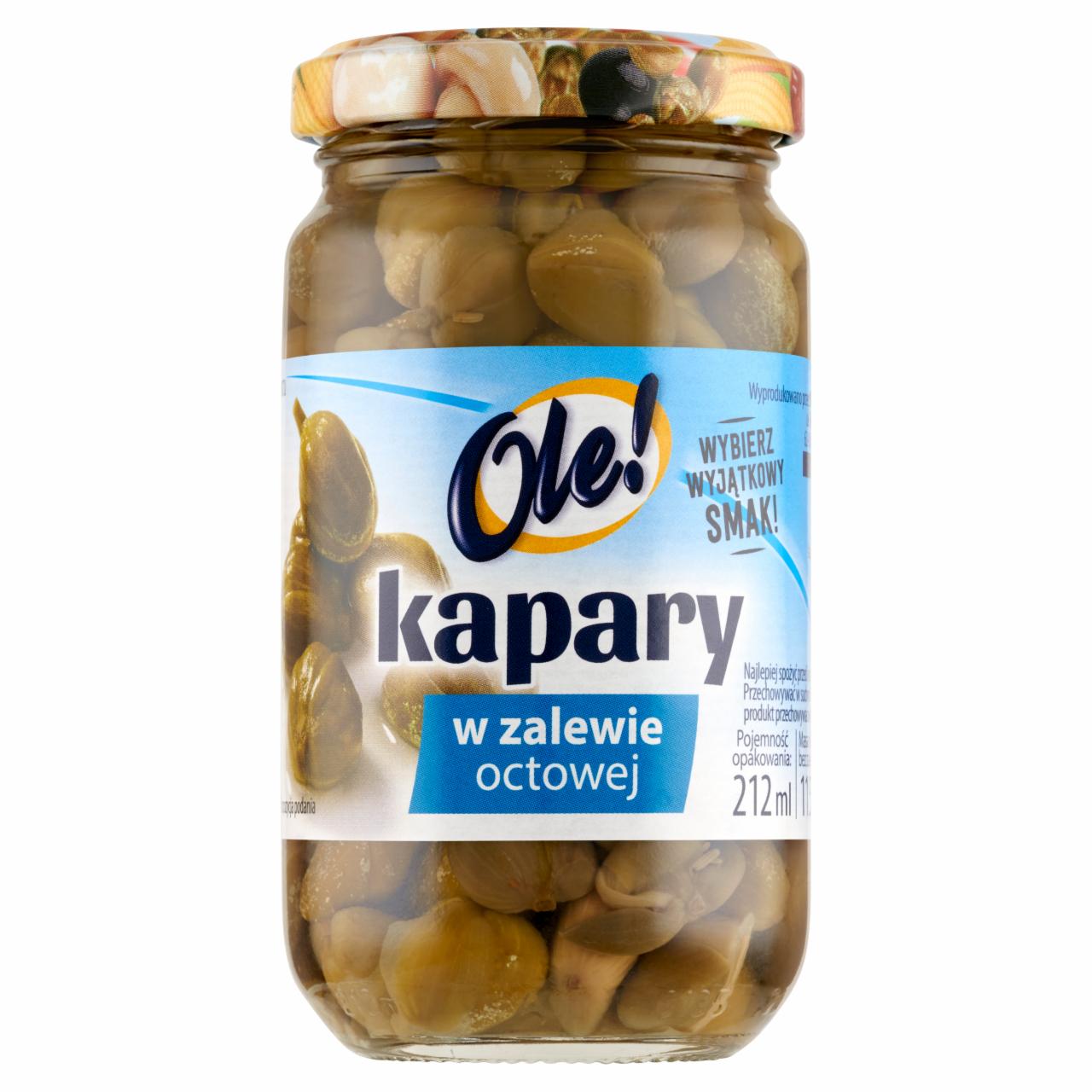 Zdjęcia - Ole! Kapary w zalewie octowej 200 g