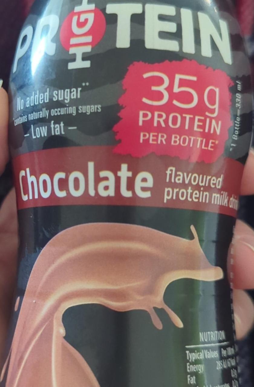 Zdjęcia - Napój proteinowy o smaku czekoladowym High protein