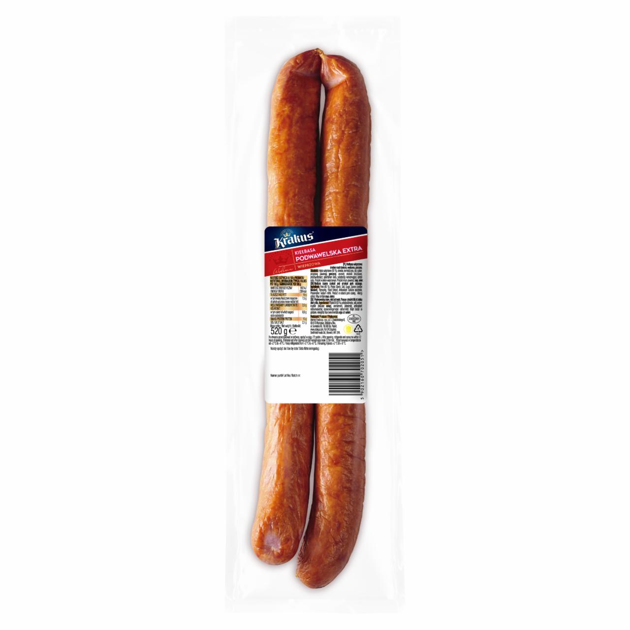 Zdjęcia - Krakus Kiełbasa podwawelska extra 520 g