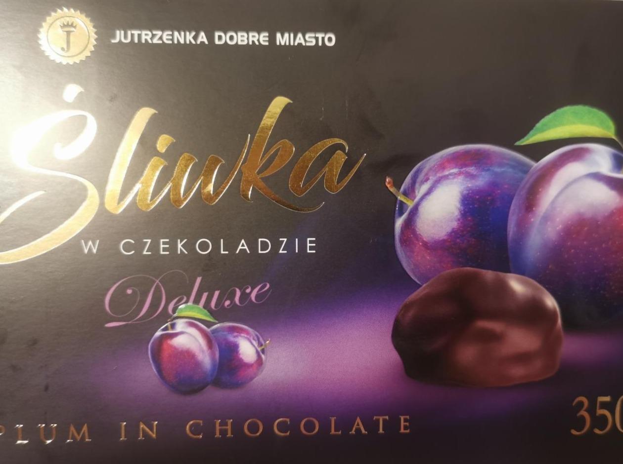 Zdjęcia - Śliwka w czekoladzie deluxe Jutrzenka