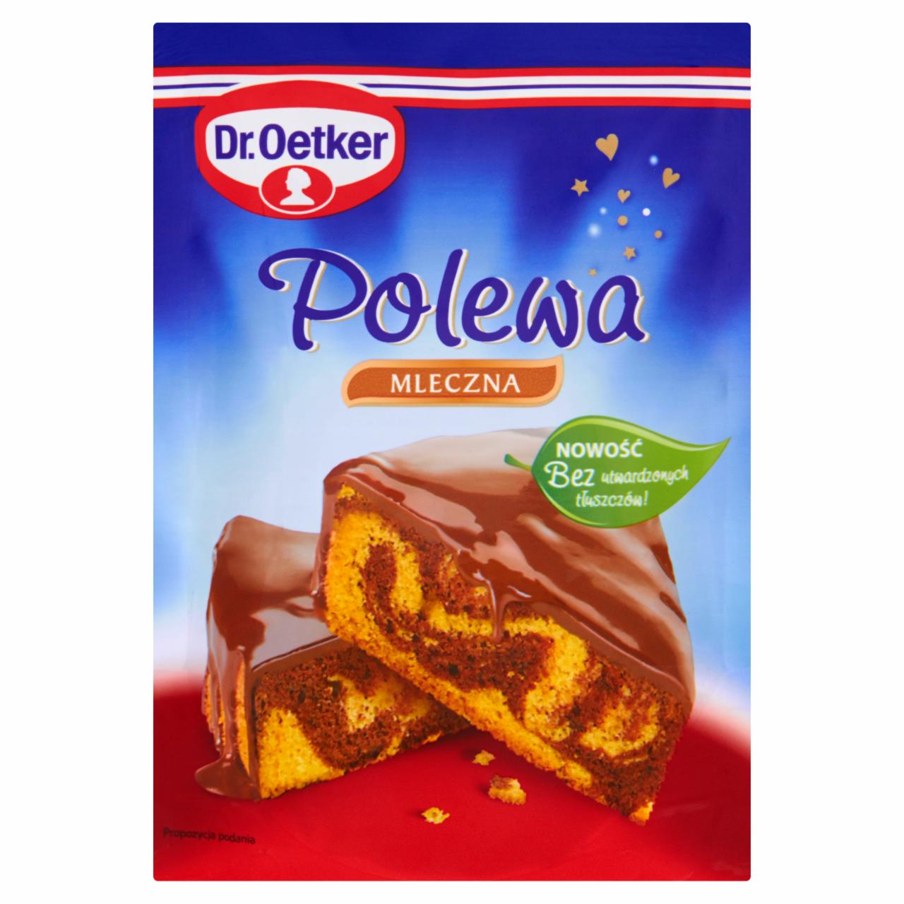 Zdjęcia - Dr. Oetker Polewa mleczna 100 g