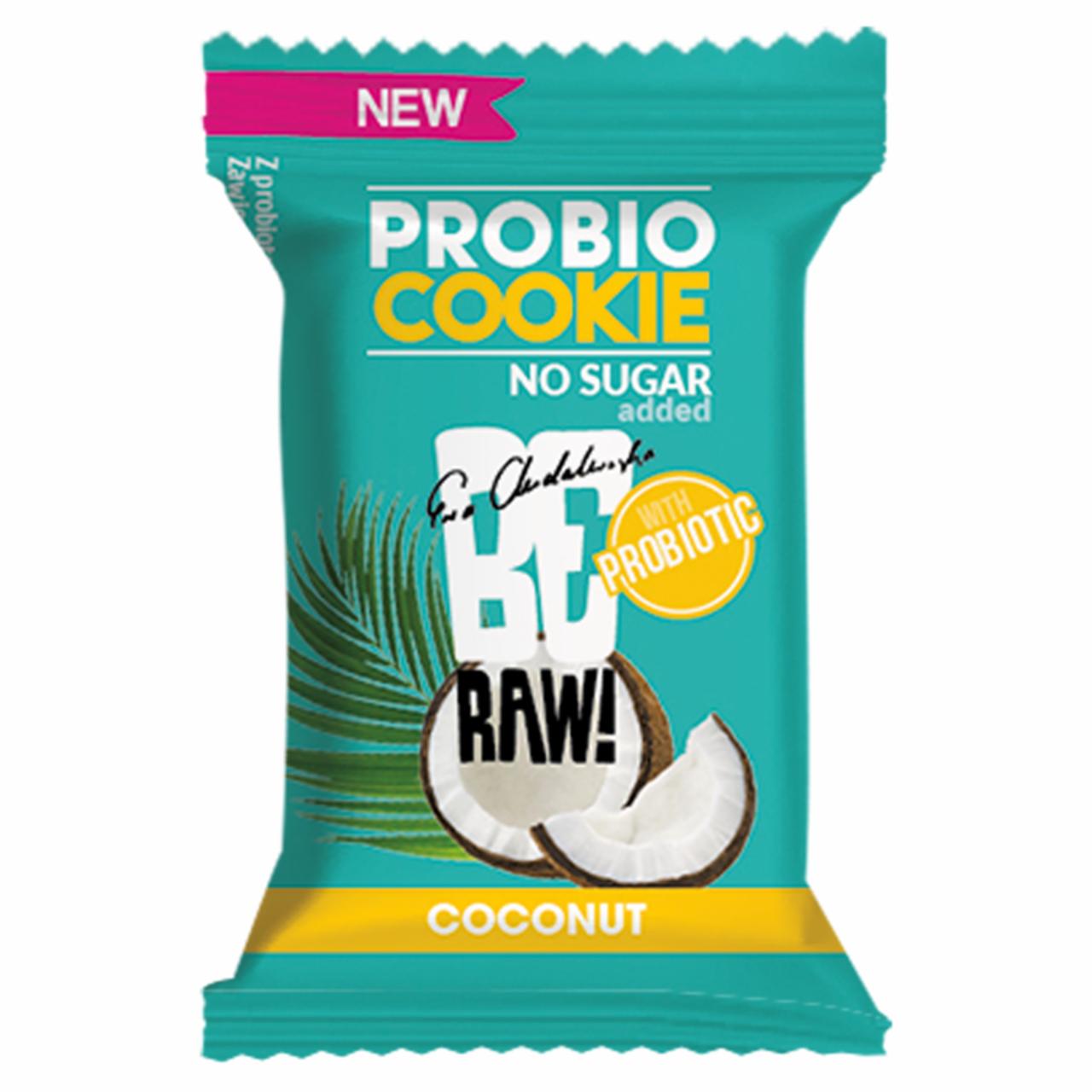 Zdjęcia - Be Raw! Probio Cookie Coconut Ciastko 18 g