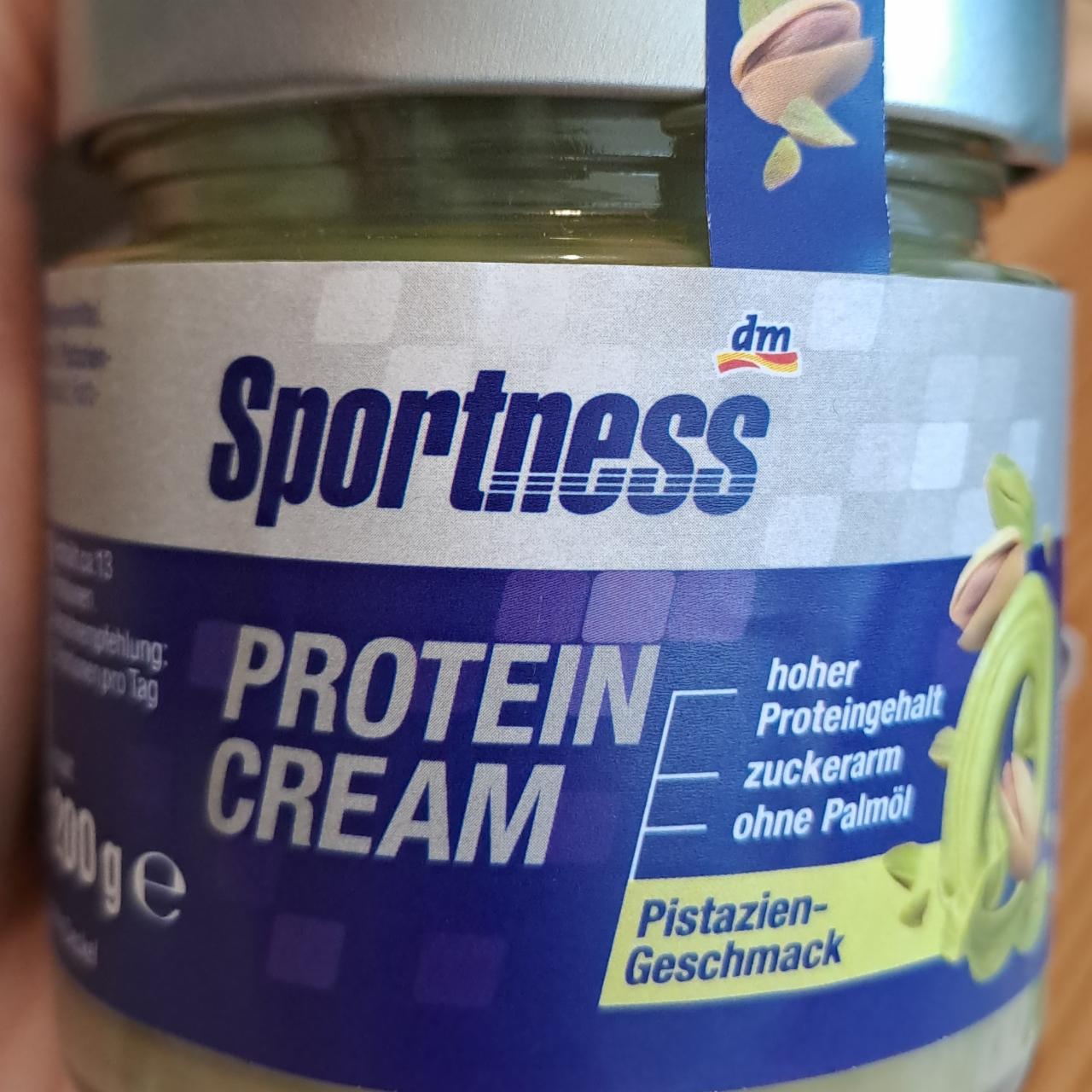 Zdjęcia - Protein cream pistazien geschmack dm Sportness