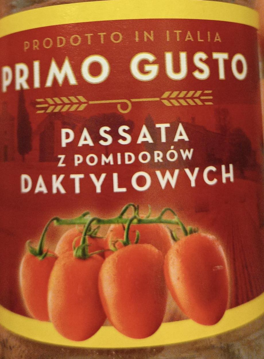 Zdjęcia - Primo Gusto Passata z pomidorów daktylowych 350 g