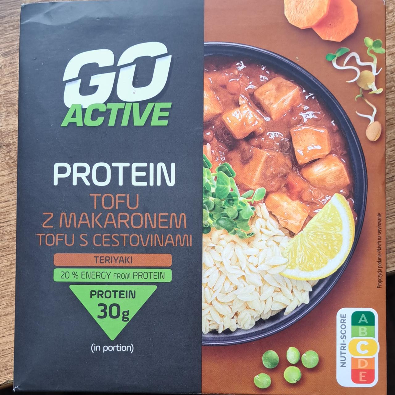 Zdjęcia - Protein tofu z makaronem teriyaki Go Active