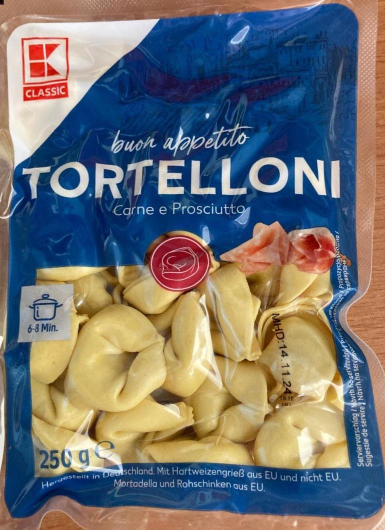 Zdjęcia - Tortelloni carne e prosciutto K-Classic