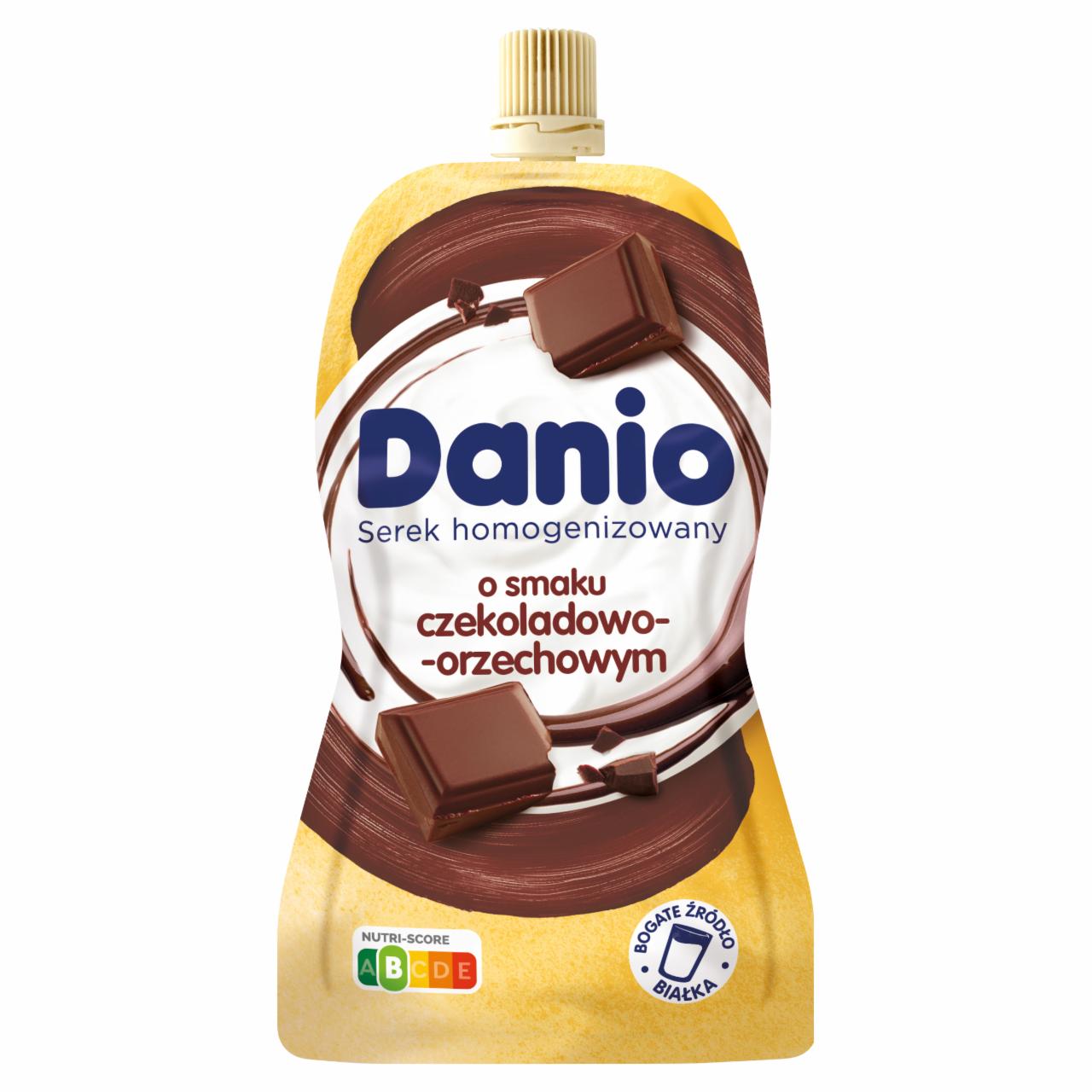 Zdjęcia - Danio Serek homogenizowany o smaku czekoladowo-orzechowym 120 g