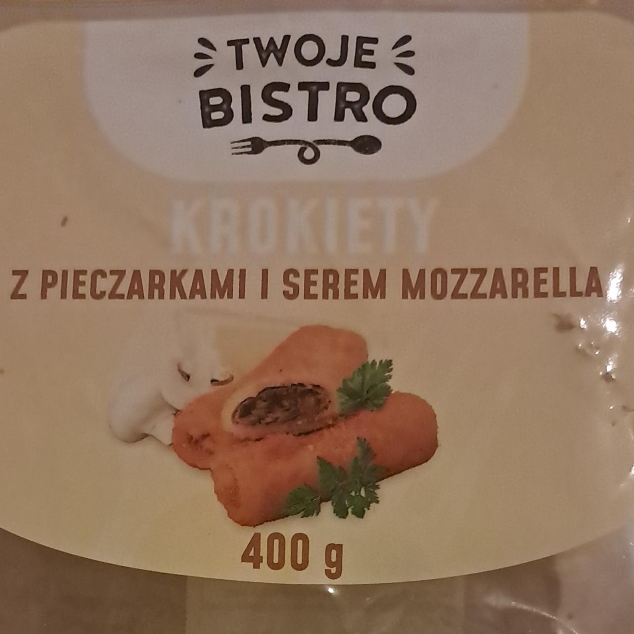 Zdjęcia - Krokiety z pieczarkami i serem mozzarella Twoje Bistro