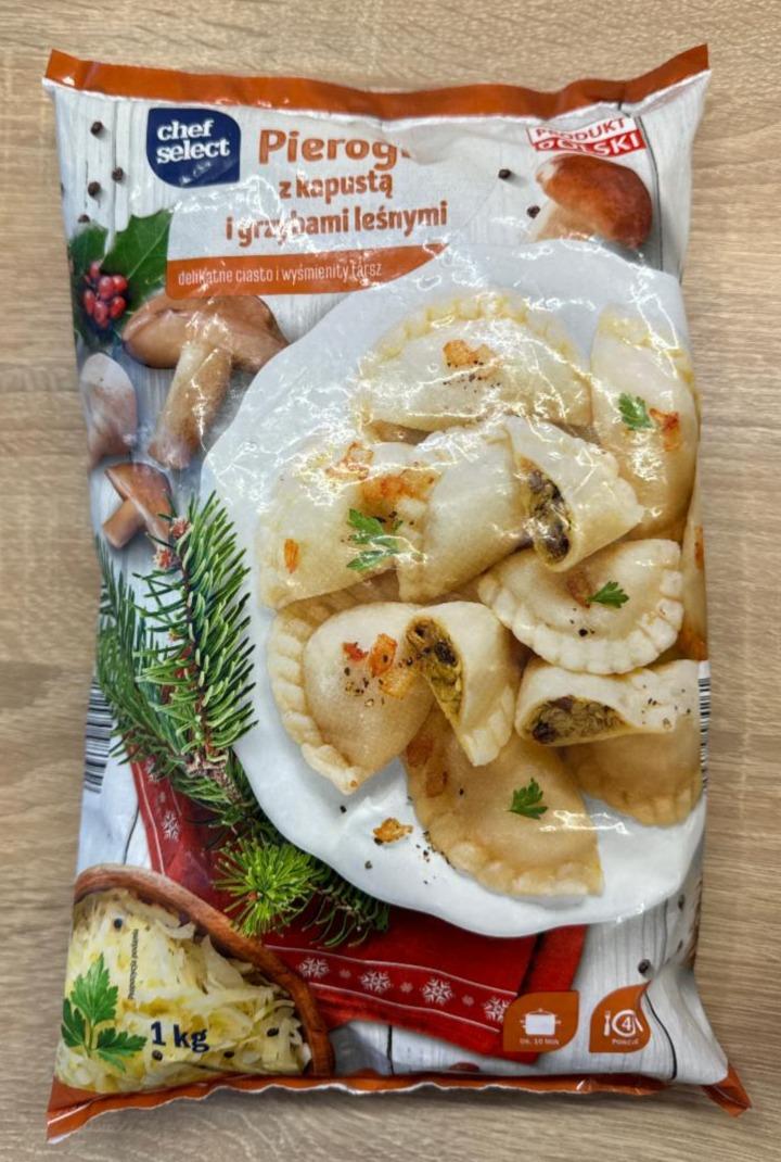 Zdjęcia - Pierogi z kapustą i grzybami lésnymi Chef Select