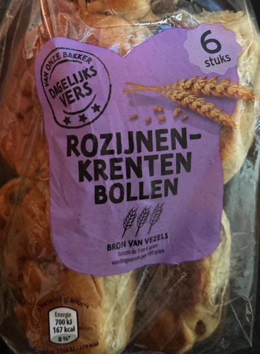 Zdjęcia - Rozijnen-krenten bollen Dagelijsk Vers