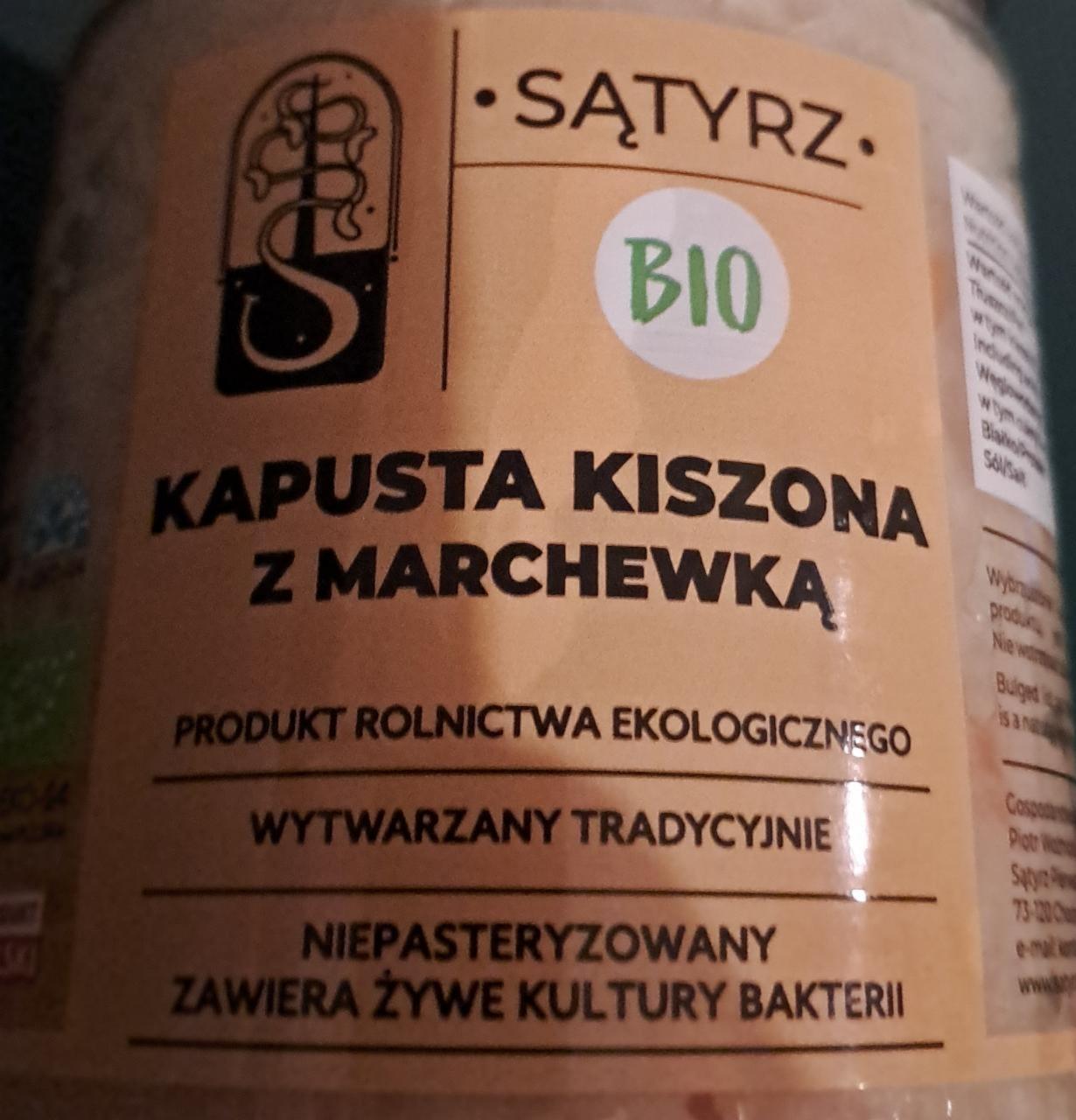 Zdjęcia - Kapusta kiszona z marchewką Sątyrz