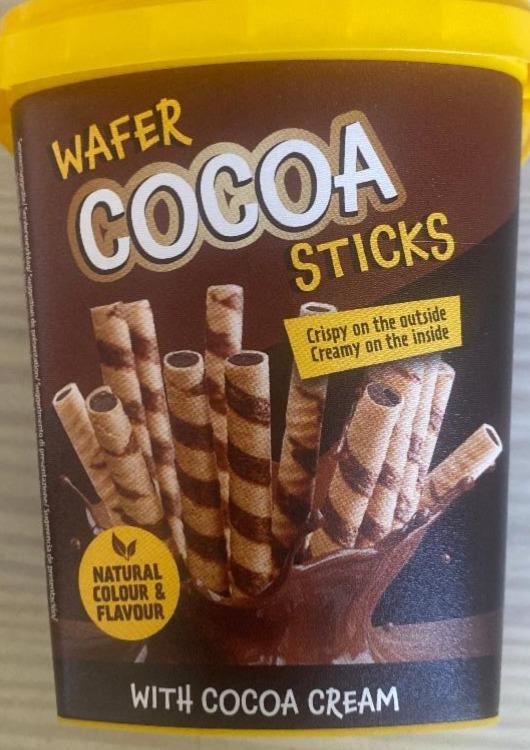 Zdjęcia - Wafer cocoa sticks with cocoa cream Becky's