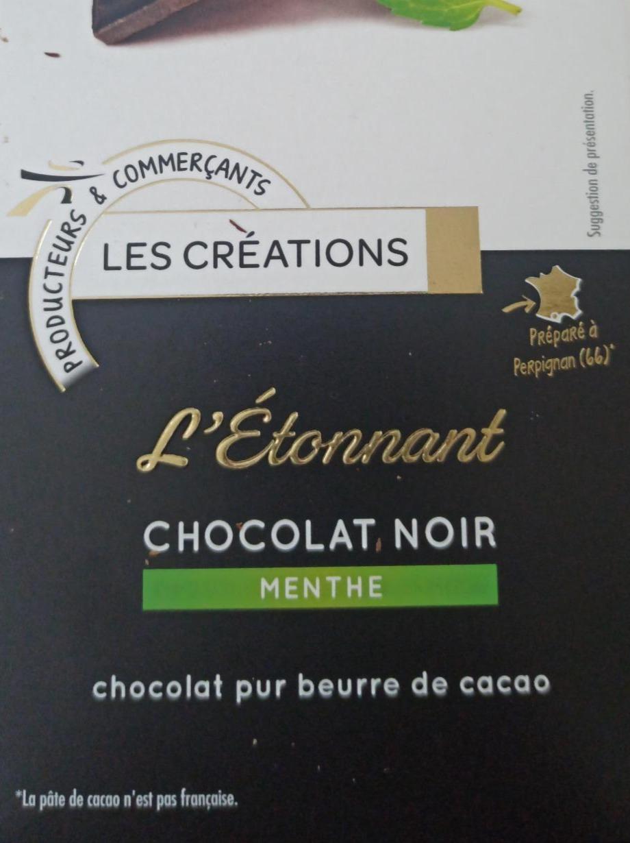 Zdjęcia - L'etonant chocolat noir menthe Les Créations