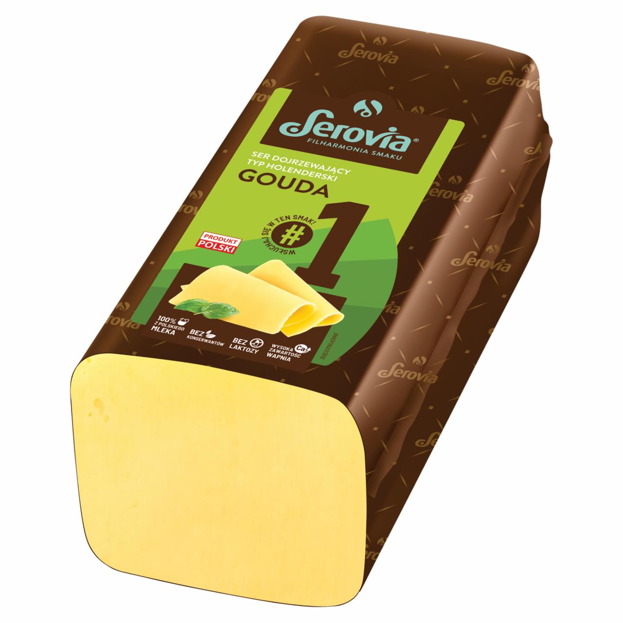 Zdjęcia - Serovia Ser dojrzewający typ holenderski gouda