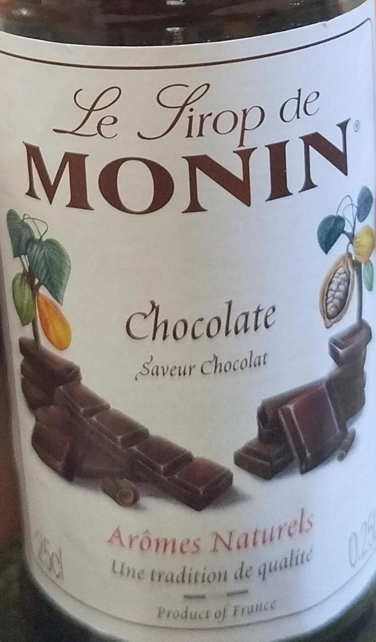 Zdjęcia - Chocolate Monin