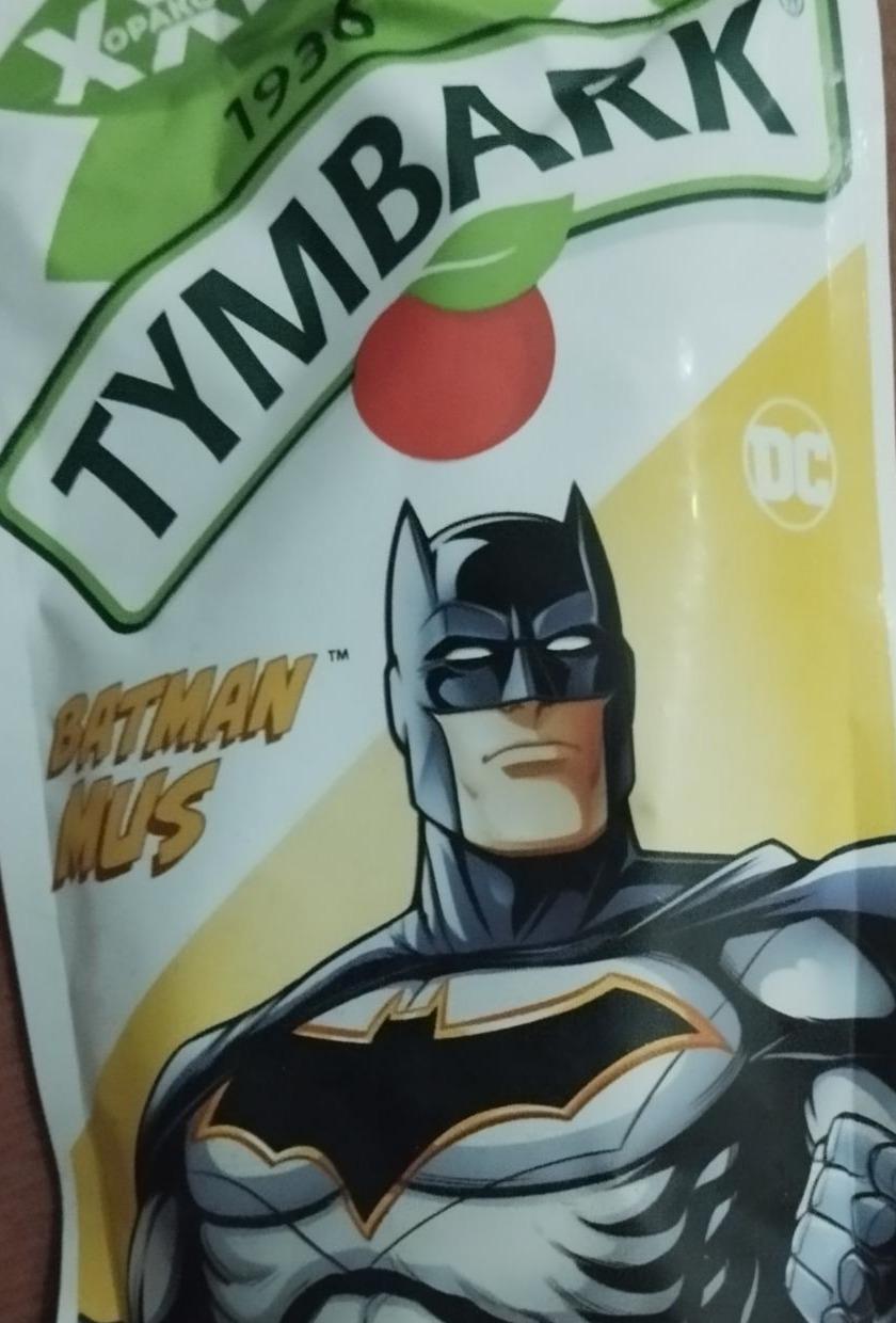 Zdjęcia - Tymbark Batman Mus jabłko banan czarna porzeczka kaki kalamansi pitaja 170 g