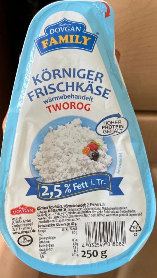 Zdjęcia - Körniger Frischkäse Dovgan Family