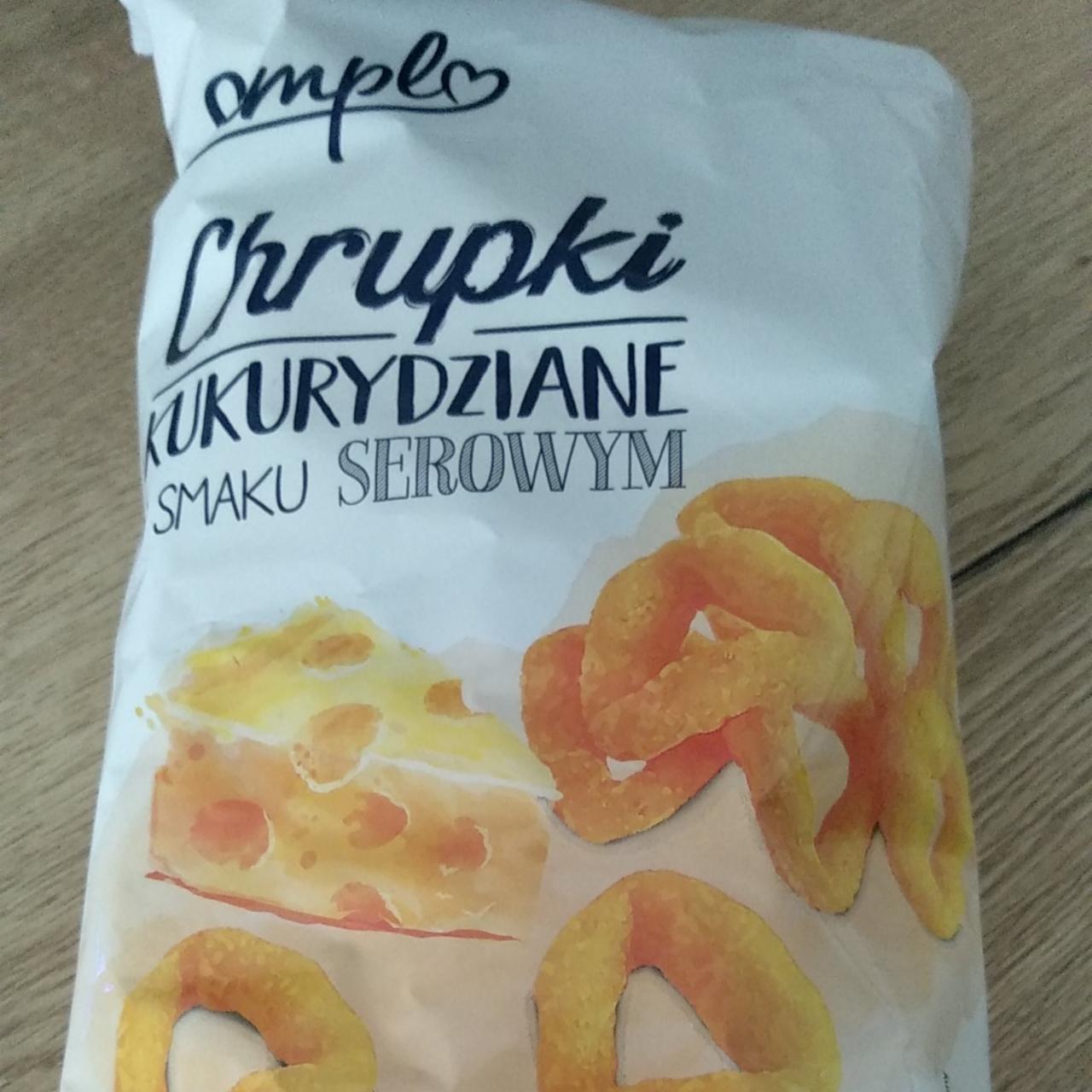 Zdjęcia - Chrupki kukurydziane o smaku serowym Simple