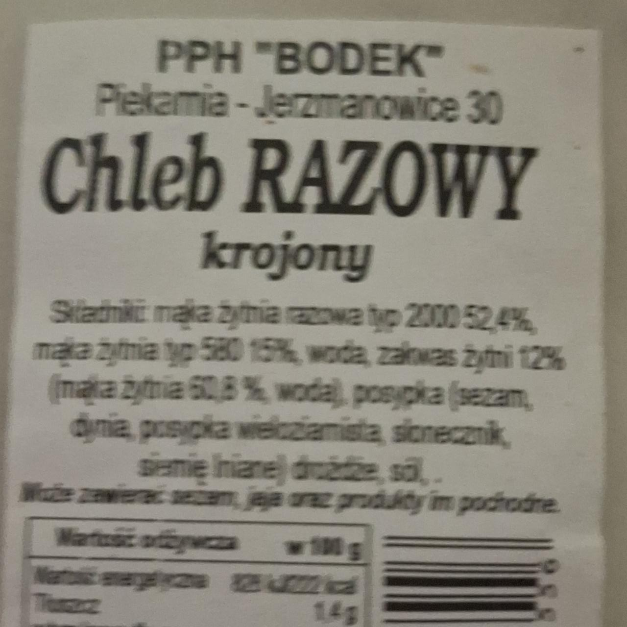 Zdjęcia - Chleb razowy Bodek