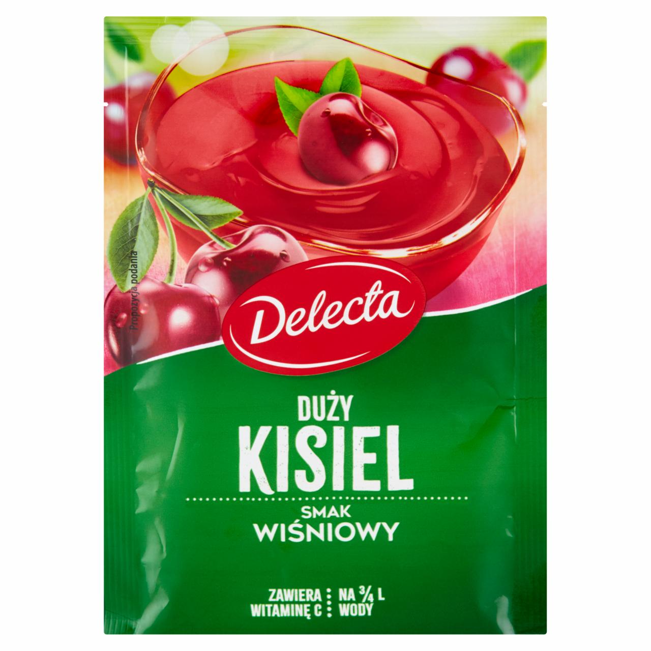 Zdjęcia - Delecta Duży kisiel smak wiśniowy 58 g