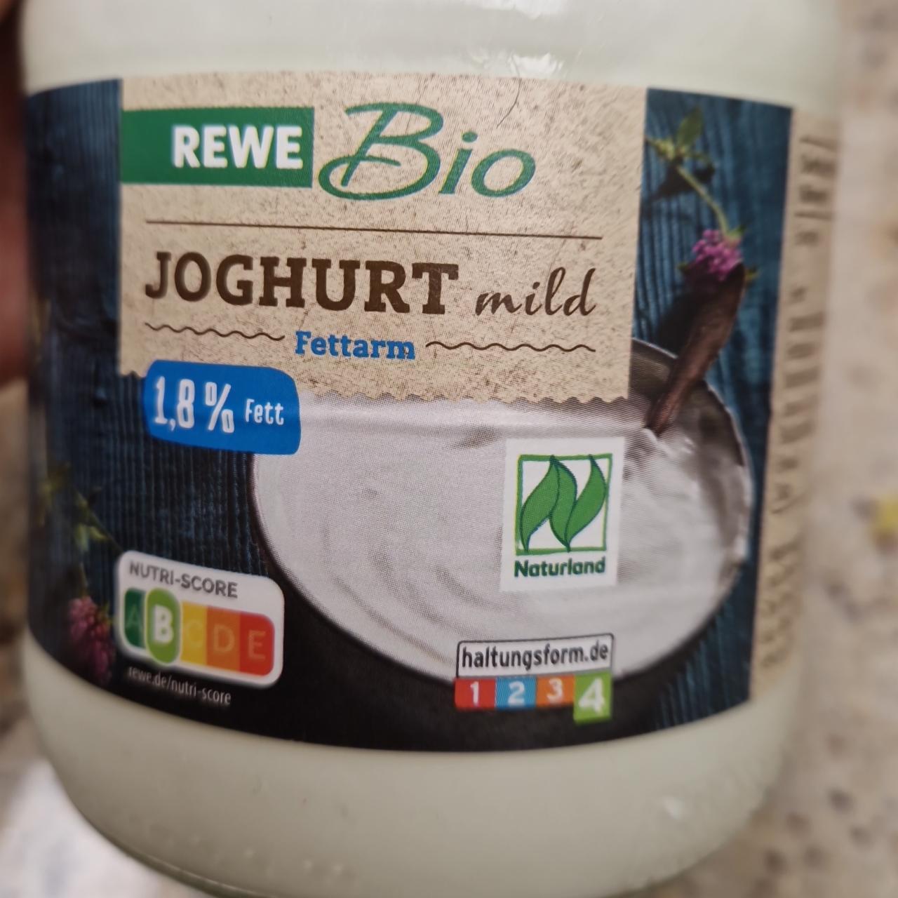 Zdjęcia - Joghurt mild 1,8% Rewe Bio