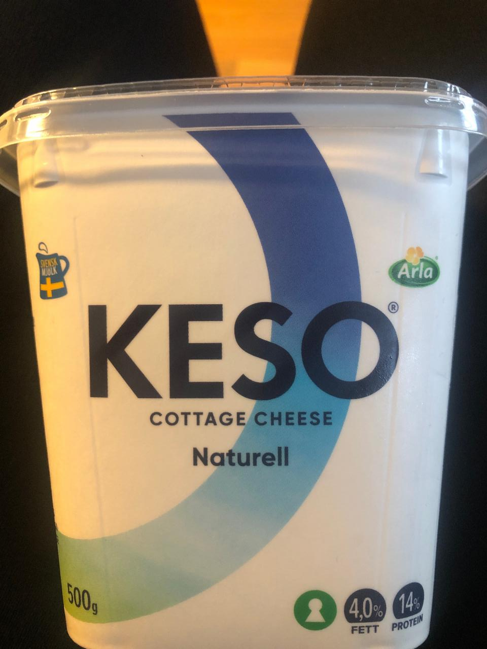 Zdjęcia - Keso Cottage cheese Naturell Arla